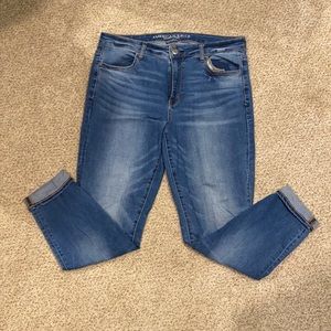 American Eagle super stretch jeans